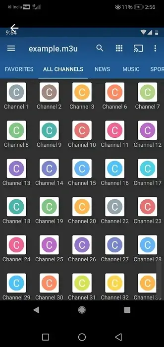 Iptv apk Ekran Çekimi