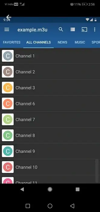 Iptv apk Ekran Çekimi 2