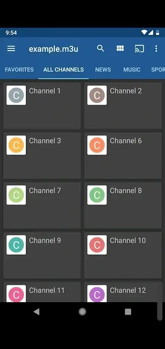 Iptv apk Ekran Çekimi 3